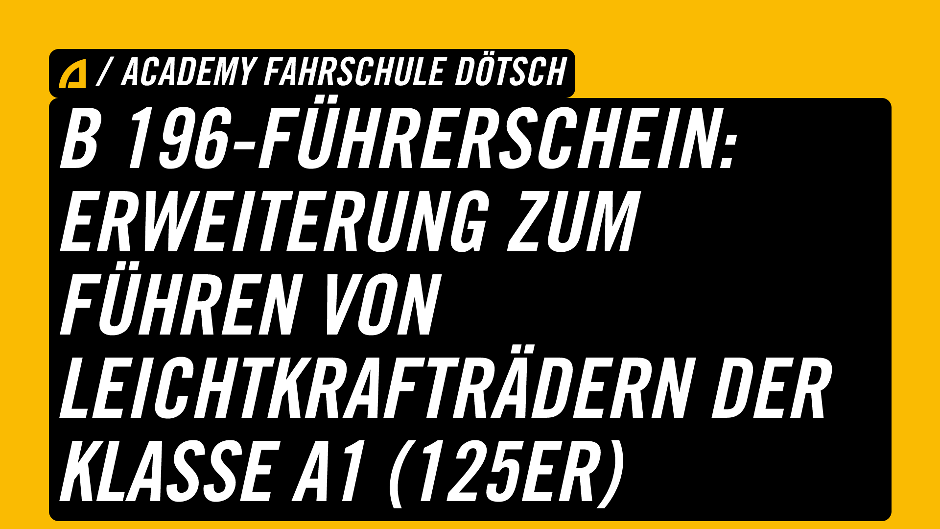 Wunderschone Fuhrerschein Erweiterung 125 Fotos